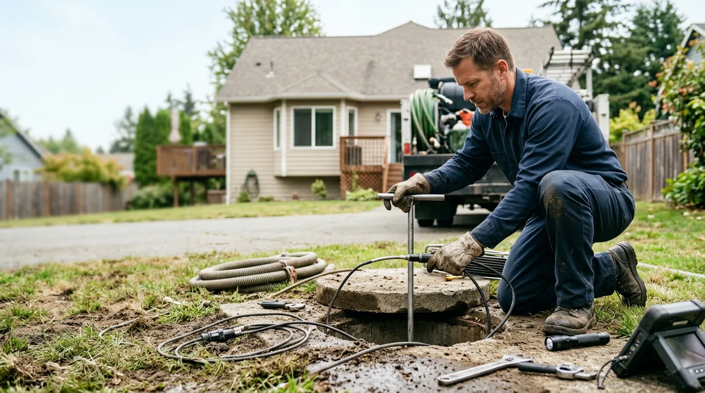 Septic Tank Pumping in Camden, OH